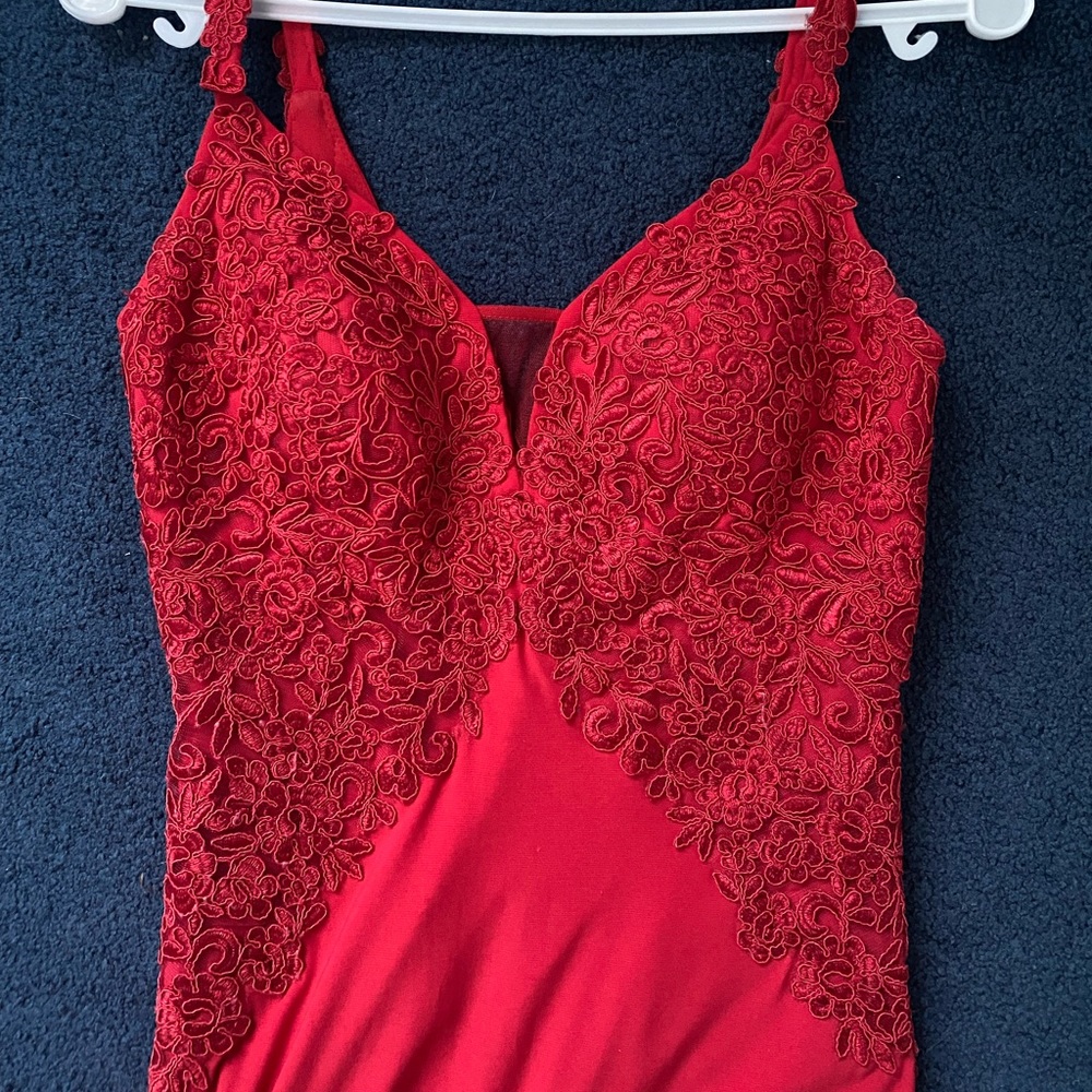 Long Formal Red Dress